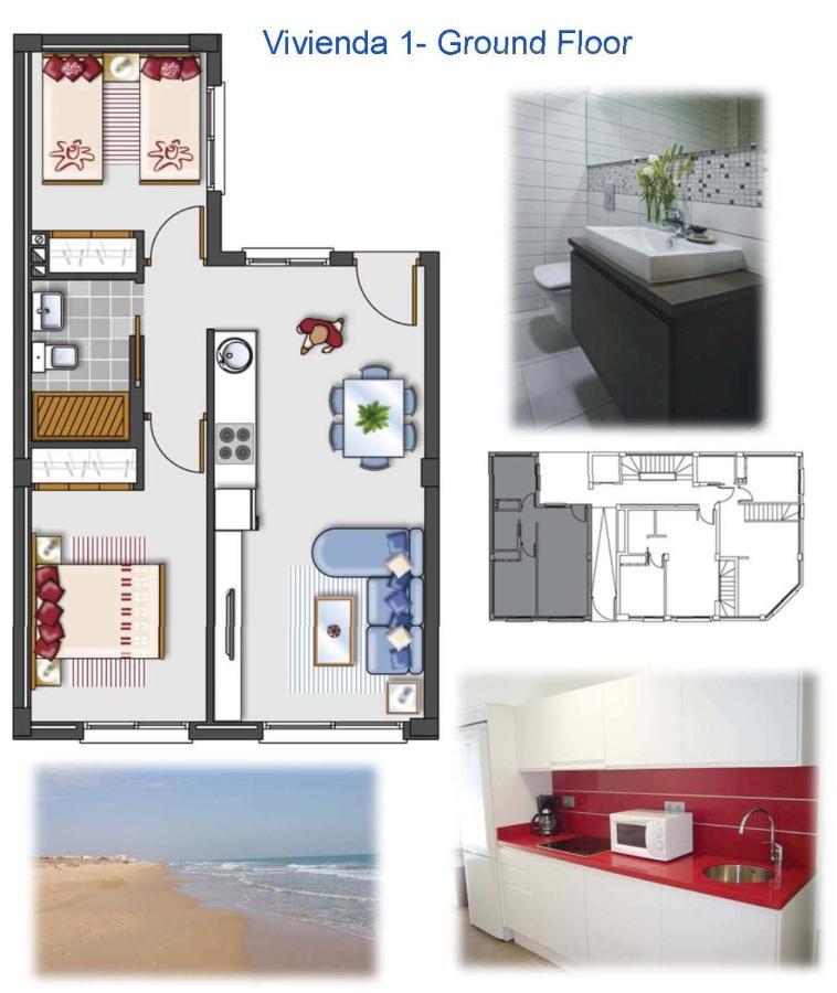 Apartamento Bajo 1 Marjal Playa Centro De Guardamar Guardamar del Segura Esterno foto